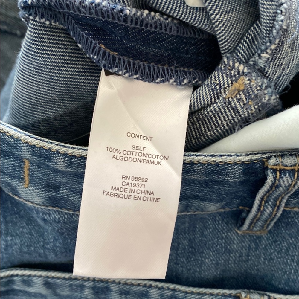 Tibi Double Waist Carpenter Jeans size 25 in classic wash NWOT - Picture 12 of 16